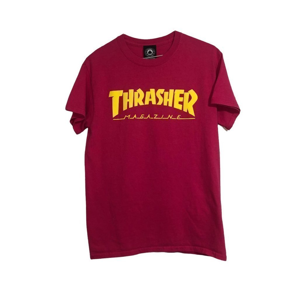 Thrasher hot pink tee